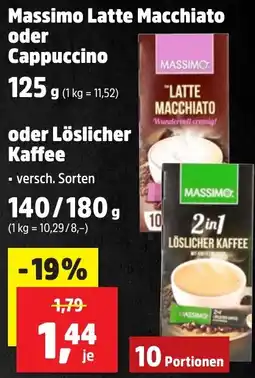 Thomas Philipps Massimo Latte Macchiato oder Cappuccino Angebot