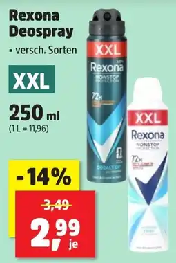 Thomas Philipps Rexona Deospray Angebot