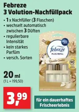 Thomas Philipps Febreze 3 Volution-Nachfüllpack Angebot