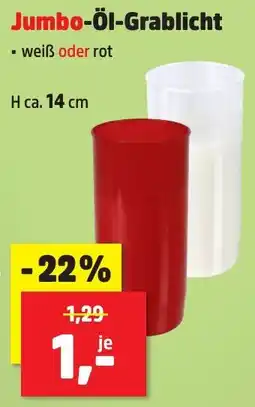 Thomas Philipps Jumbo-Öl-Grablicht Angebot