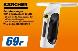 expert Techno Land KÄRCHER Fenstersauger WV 2 Universal Multi Angebot