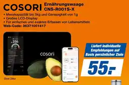 expert Techno Land COSORI Ernährungswaage CNS-R001S-X Angebot