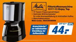 expert Techno Land Melitta Filterkaffeemaschine 1017-13 Enjoy Top Angebot