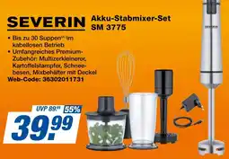 expert Techno Land SEVERIN Akku-Stabmixer-Set SM 3775 Angebot