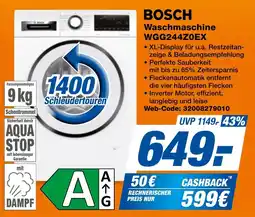 expert Techno Land BOSCH Waschmaschine WGG244Z0EX Angebot