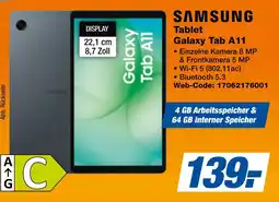 expert Techno Land SAMSUNG Tablet Galaxy Tab A11 Angebot