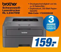 expert Techno Land Schwarzweiß-Laserdrucker HL-L2447DW Angebot