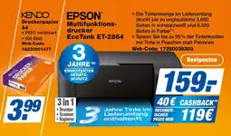 expert Techno Land EPSON Multifunktionsdrucker EcoTank ET-2864 Angebot