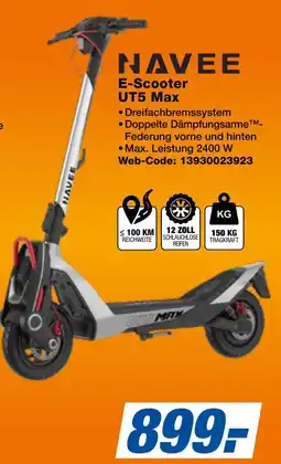 expert Techno Land NAVEE E-Scooter UT5 Max Angebot