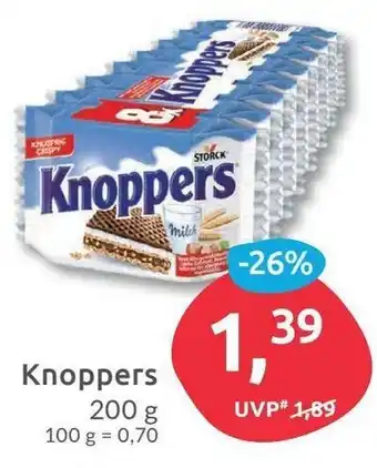 Budni Knoppers 200g Angebot