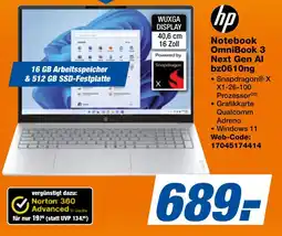 expert Techno Land hp Notebook OmniBook 3 Next Gen AI bz0610ng Angebot