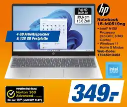 expert Techno Land hp Notebook 15-fd0519ng Angebot