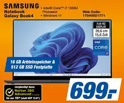 expert Techno Land SAMSUNG Notebook Galaxy Book4 Angebot