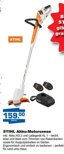 i&M Bauzentrum STIHL Akku-Motorsense Angebot
