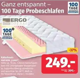 Segmüller ERGO DREAM Kaltschaum-matratze „Luxus“ Angebot