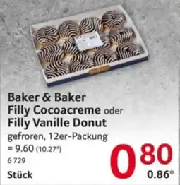 Selgros Baker & Baker Filly Cocoacreme oder Filly Vanille Donut Angebot