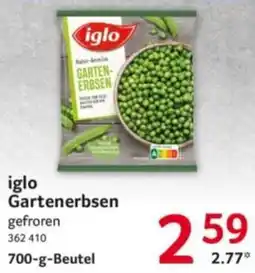 Selgros iglo Gartenerbsen Angebot