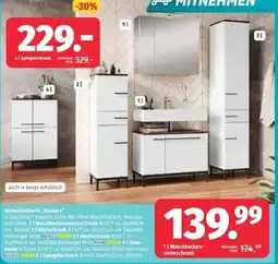 Segmüller Badmöbelserie 'Yonkers' Angebot