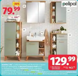 Segmüller Badmöbel „963“ in Salbei Nachbildung Angebot