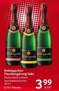 Selgros Rotkäppchen Flaschengärung Sekt Angebot