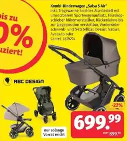 Segmüller Kombi-Kinderwagen ,,Salsa 5 Air" Angebot