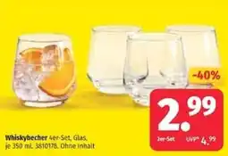 Segmüller Whiskybecher 4er-Set, Glas Angebot