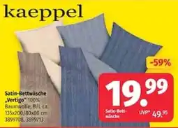 Segmüller kaeppel Satin-Bettwäsche "Vertigo" Angebot