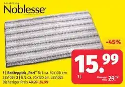 Segmüller Noblesse Badteppich „Pari“ Angebot