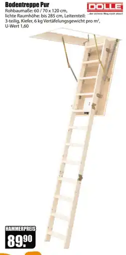 V Baumarkt Bodentreppen Pur DOLLE Angebot
