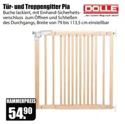 V Baumarkt DOLLE Tür- und Treppengitter Pia Angebot