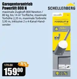 V Baumarkt Garagentorantrieb Powerlift 800 N SCHELLENBERG Angebot