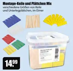V Baumarkt Montage-Keile und Plättchen Mix Angebot