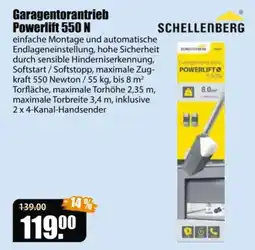 V Baumarkt Garagentorantrieb Powerlift 550 N SCHELLENBERG Angebot