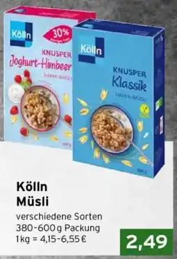 CAP Markt Kölln Müsli Angebot