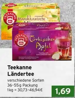 CAP Markt Teekanne Ländertee Angebot