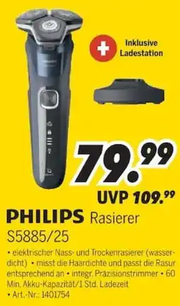 MEDIMAX PHILIPS Rasierer Angebot