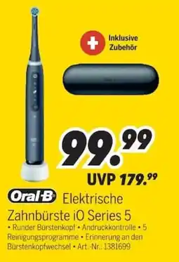 MEDIMAX Oral-B Elektrische Zahnbürste iO Series 5 Angebot