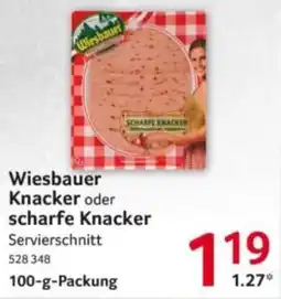 Selgros Wiesbauer Knacker Angebot