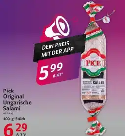 Selgros Pick Original Ungarische Salami Angebot