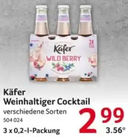 Selgros Käfer Weinhaltiger Cocktail Angebot