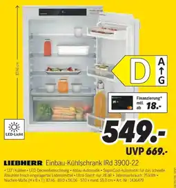 MEDIMAX LIEBHERR Einbau-Kühlschrank IRd 3900-22 Angebot