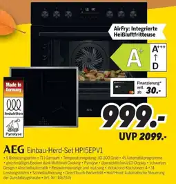 MEDIMAX AEG Einbau-Herd-Set HPI5EPV1 Angebot
