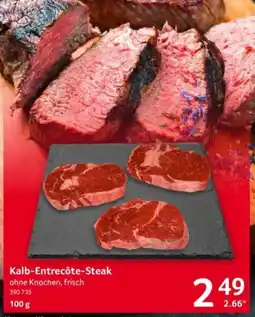 Selgros Kalb-Entrecôte-Steak Angebot