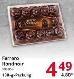 Selgros Ferrero Rondnoir Angebot