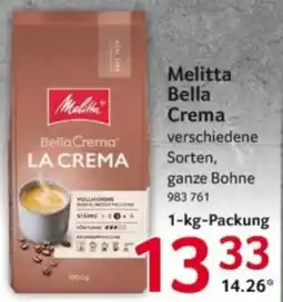 Selgros Melitta Bella Crema LA CREMA Angebot