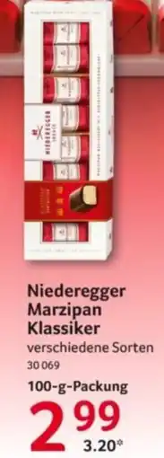 Selgros Niederegger Marzipan Klassiker Angebot