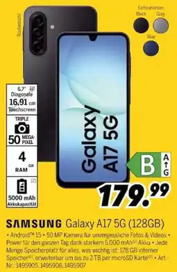 MEDIMAX SAMSUNG Galaxy A17 5G (128GB) Angebot