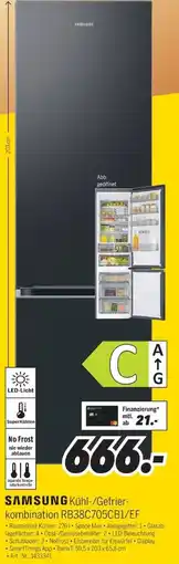 MEDIMAX SAMSUNG Kühl-/Gefrier-kombination RB38C705CB1/EF Angebot