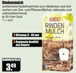 V Baumarkt A.Reiter Rindenmulch Angebot