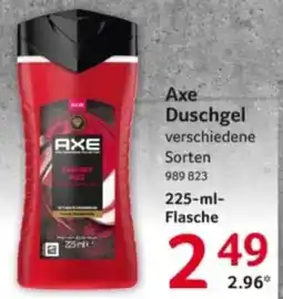 Selgros Axe Duschgel Angebot